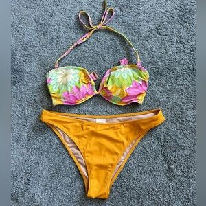 Shade and Shore floral bikini